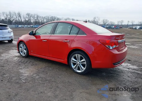 2012 Chevrolet Cruze Ltz z USA, uszkodzony, nr VIN 1G1PH5SC4C7192393